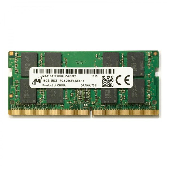 楽天市場】安心初期保証有☆Micron ノートPC用メモリ 16GB 2R×8 PC4 