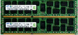 【中古】サーバー用メモリ SAMSUNG PC3L-12800R DDR3 1600 8GB 2枚組　計16GB 交換メモリ 【送料無料】増設メモリ