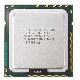 買い物マラソン限定価格★デスクトップPC用CPU Intel Core i7 Extreme i7-990X 3.46GHz 12M LGA1366インテル 増設CPU【中古】