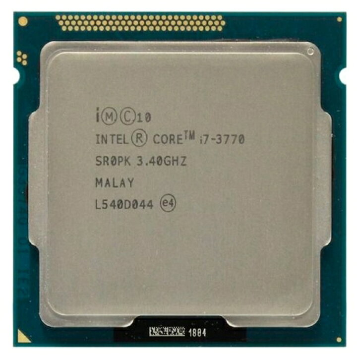 楽天市場】【中古】デスクトップPC用CPU INTEL Core i7-3770 3.40GHZ 