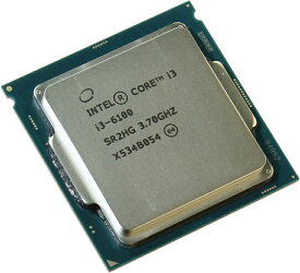 デスクトップPC用CPU INTEL Core　i3-6100 3.70GHZインテル 増設CPU 【送料無料】【美品】【中古】