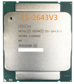 安心初期付き★デスクトップ用cpu INTEL Xeon E5-2643 v3/3.40GHz/20MB/SR204 【中古】送料無料