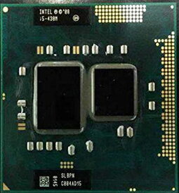 【中古】ノートPC用CPU Intel モバイル Core i5-430M CPU (2.26GHz/TB2.53GHz/2Core/4T/3M/35W)【送料無料】