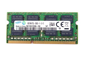 【中古】ノート用メモリ SAMSUNG PC3L-12800S DDR3L 1600 8GB 中古メモリ【送料無料】増設メモリ