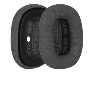 �y���������zEslye �C���[�p�b�h�J�o�[ �w�b�h�p�b�h�P�[�X AirPods Max �w�b�h�z�� �p �ی�P�[�X �_�炩���V���R�� �򉻖h�~ �h�o �h�� ��� �􂦂� (�u���b�N�A�V���o�[)�I����