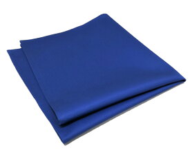 日本製　ナフキン　朱子無地　ロイヤルブルー　10枚　綿100％　51×51　（ワイン トーション、テーブル ナプキン）