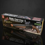 トイガン おもちゃ 銃 排莢式 ソフトバレット ダブルショットスター 薬莢 スポンジ弾 射撃 サバゲー 的当…