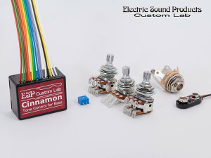 �yESP���c�X�zESP Custom Lab Cinnamon 3band EQ[�p�[�c�Aparts]
