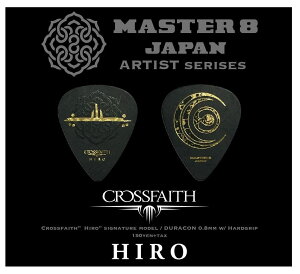 yESPcXzMASTER8 JAPAN PicksCROSSFAITH Hiro SIGNATURE MODEL (CFHIRO1-080) 1[sbNApickAM^[Ax[X]