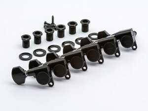 �yESP���c�X�z�yESP Parts�zSG360-07-R BLK6 in Line �V���[���[�^�C�v R SET Black�m�p�[�c/�y�O/SCHALLER TYPE/�ИA�p/R��/�u���b�N]