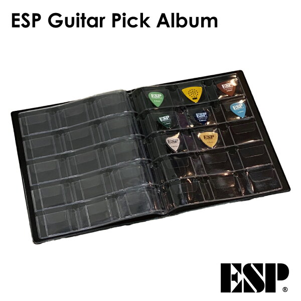 【楽天市場】【ESP直営店】【即納可能】ESP _ Guitar Pick Album[ピックアルバム_収納][ピック、pick、ギター、ベース]：ESP CRAFT HOUSE楽天市場店