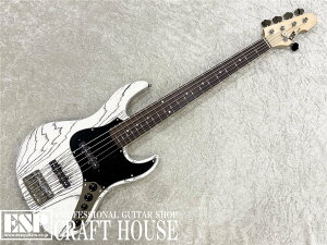 �yESP���c�X�z�y���[�\�zESP AMAZE-AS-5 / Driftwood White w/Black Filler[�G���L�x�[�X�Abass]