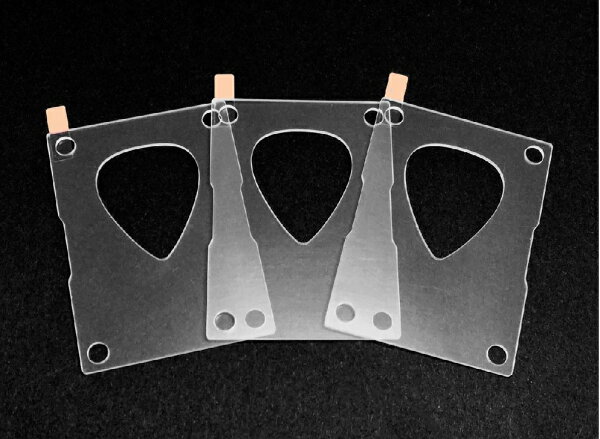 【楽天市場】【ESP直営店】ESP PICK MONOLITH用 無地クリアプレート（3枚セット）：ESP CRAFT HOUSE楽天市場店