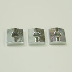 【ESP直営店】【Floyd Rose】(12) Original Nut Clamping Blocks (Set of 3) -Chrome-(3個セット)[フロイドローズ/トレモロ/クローム/パーツ/ナットキャップ]