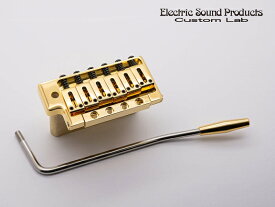 【ESP直営店】【ESP Parts】［ESP Custom Lab］ESP FLICKER-III Gold［カスタムラボ/パーツ/フリッカースリー/フリッカーIII/6弦用/トレモロユニット/ゴールド]