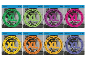 【ESP直営店】【即納可能】D'Addario EXLシリーズエレキギター弦・XL NICKEL[.008-.038/.0085-.039/.009-.042/.0095-.044/.009-.046/.010-.046/.0105-.048/.011-.049]