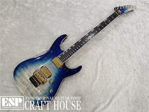 yESPcXzy[\zEDWARDS E-HORIZON-CTM 50TH / Black Aqua Burst C / Blue Pearl Back[GLM^[Aguitar]