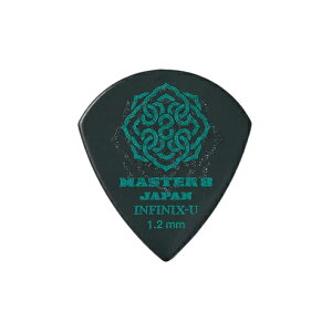 �yESP���c�X�zMASTER8 JAPAN Picks INFINIX-U Hard Polish + Hard Grip - Jazz Type�i1������j[�s�b�N�Apick�A�M�^�[�A�x�[�X]