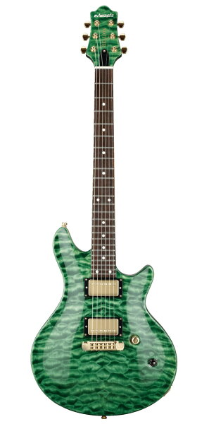 【ESP直営店】 the GazettE 麗モデル EDWARDS E-U-HL2 / Malachite Green[エレキギター、guitar]【【ご予約商品】メーカー納期確認後ご連絡】