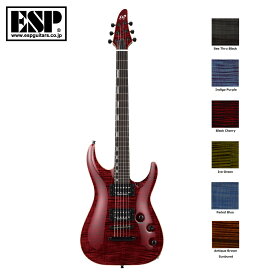 【ESP直営店】【受注生産商品】ESP HORIZON-CTM NT/FM [See Thru Black Sunburst / Indigo Purple / Black Cherry / Ive Green / Faded Blue / Antique Brown Sunburst]