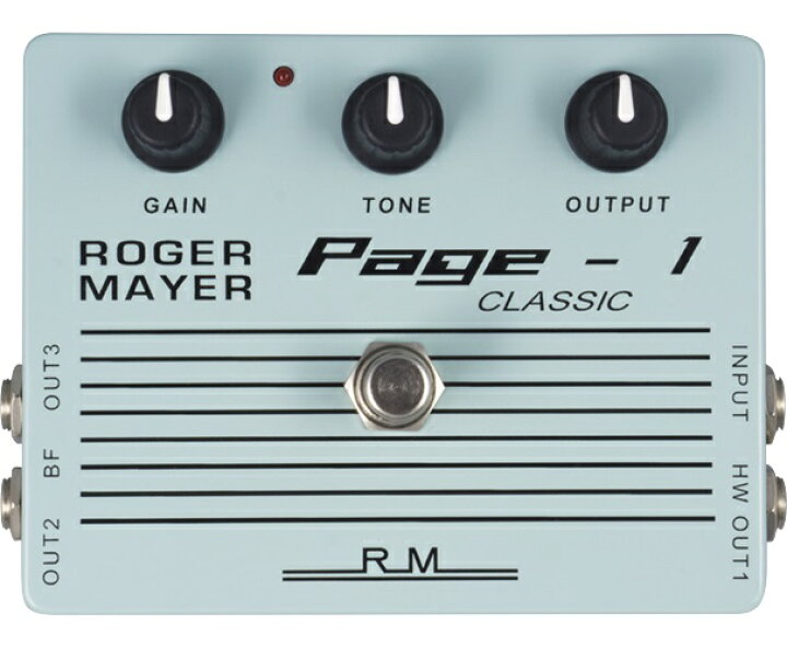 楽天市場】【ESP直営店】Roger Mayer Page-1 Classic : ESP CRAFT 