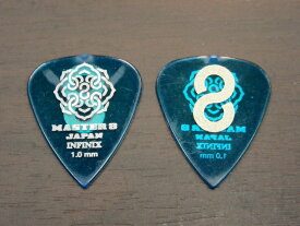 【ESP直営店】MASTER8 JAPAN Picks INFINIX TEARDROP HARD GRIP / 1.0mm 1枚[ピック、pick、ギター、ベース]