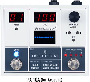 yESPcXzFREE THE TONE PROGRAMMABLE@ANALOG 10 BAND EQ / PA-1QA (Acoustic)