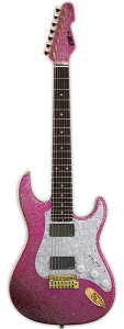 yESPcXzy󒍐Yz呺Ff ESP SNAPPER-7 Ohmura Custom / Twinkle Pink[GLM^[AguitarA7]