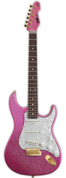 【ESP直営店】 【受注生産】大村孝佳モデル ESP SNAPPER Ohmura Custom /R  Twinkle Pink[エレキギター、guitar]