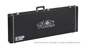 【受注生産商品】ESP×バンドリ！ ガールズバンドパーティ！ コラボレーション Roselia ハードケース HC-400 ROSELIA-G ESP M-IIシェイプギター用【ESP直営店】