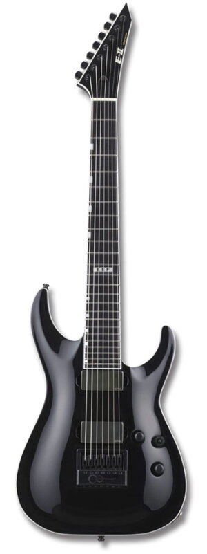 E-IIHORIZONNT-7EVERTUNE/Black【7弦ギター】