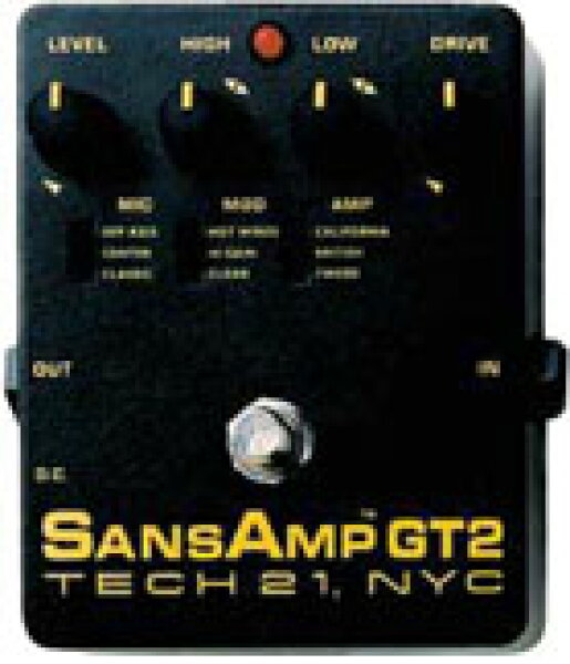 【ESP直営店】 TECH21 SANSAMP GT2