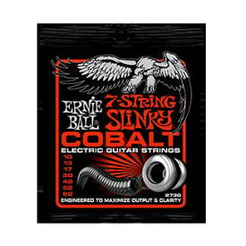 【ESP直営店】ERNIE BALL COBALT 7-STRINGS SKINNY TOP HEAVY BOTTOM SLINKY #2730【エレキギター弦】