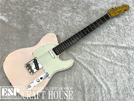 【ESP直営店】【即納可能】Rittenhouse Guitars T-Model / Shell Pink Medium Aged