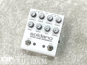 �yESP���c�z�y���[�\�zSoldano�@SLO PLUS Pedal - Super Lead Overdrive[�G�t�F�N�^�[�Aeffectspedal]