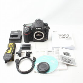 【中古】Nikon ニコン D800E ボディ 僅か6518ショット 付属品満載 デジタル一眼レフカメラ◇43739