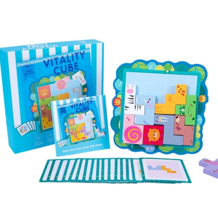 楽天市場 Esperanza エスペランサ モンテッソーリ おもちゃ パズル テトリス 知育玩具 タングラム パズルゲーム 動物 アニマル 3歳 4歳 5歳 男の子 女の子 誕生日プレゼント 誕生日 クリスマス プレゼント T 0117 01 Companero