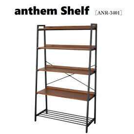 【送料無料】anthem（アンセム）anr-2534br ラック ウォールナット 本棚 収納anthem Shelf 収納家具 ウォルナット シェルフ おしゃれ インテリア ブックシェルフ オシャレ ラック 収納用品 ウッドシェルフ 木製 シンプル ナチュラル モダン ANR-3401BR　市場家具