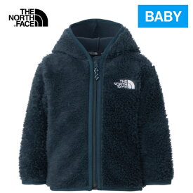 ★セールsale 25％OFF★ ザ・ノース・フェイス ノースフェイス ベビー ジャンパー シェルパフリースフーディ B Sherpa Fleece Hoodie アーバンネイビー NAB72307 UN 上着 アウター 静電ケア 記名ラベル付き ロゴ