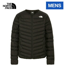 ザ・ノース・フェイス ノースフェイス メンズ サンダーラウンドネックジャケット Thunder Roundneck Jacket ブラック NY82313 K THE NORTH FACE アウター ジャケット ダウンジャケット タウンユース 防寒 キャンプ アウトドア