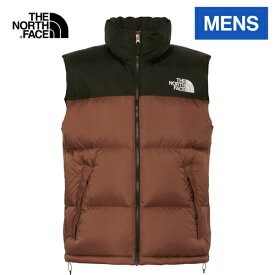 ★セールsale 10～27％OFF★ ザ・ノース・フェイス ノースフェイス メンズ ジャケット ヌプシベスト Nuptse Vest カプチーノ ND92338 CA 防寒 防寒着 アウター ノースリーブ ブランド outdoor 極暖 キャンプ アウトドア 秋冬 春 防寒ウェア