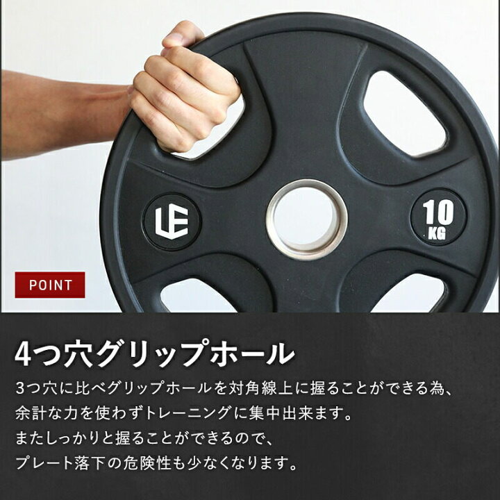 楽天市場】5%OFFクーポン 4/10〜4/12 オリンピックプレート 2.5kg 5kg 
