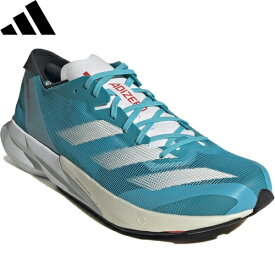 ★セールsale 20～28％OFF★ アディダス adidas メンズ ランニングシューズ アディゼロ ジャパン 8 ADIZERO JAPAN 8 シアン/ホワイト/レッド MDF87 HP9721