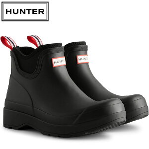 ���Z�[��sale 10��OFF�� �n���^�[ HUNTER �����Y ���C���V���[�Y �v���C �l�I�v���� �`�F���V�[ �u�[�c PLAY CHELSEA NEOPRENE BOOT �u���b�N MFS9022RMA BLK