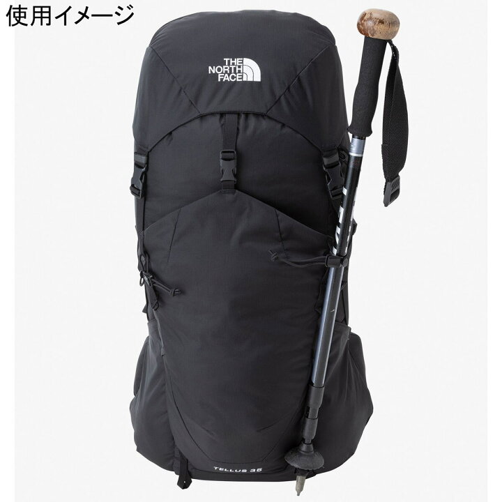 ザ ノースフェイス TELLUS 65 バックパック M テルス65 黒 登山（楽天 