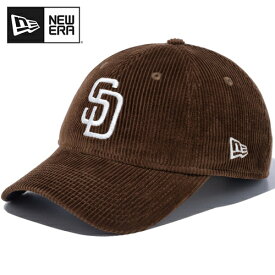 ★セールsale 14％OFF★ ニューエラ NEW ERA キャップ 9TWENTY MLB Corduroy コーデュロイ サンディエゴ・パドレス チョコ 13751030 CHO