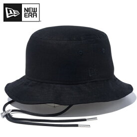 ★セールsale 15～38％OFF★ ニューエラ NEW ERA ハット バケット01 Cord Strap Bucket コードストラップ ブラック 13750947 BLK