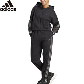 ★セールsale 27％OFF★ アディダス adidas レディース トレーニングウェア セットアップ ENEトラックスーツ ブラック/ブラック DTF68 IA3150