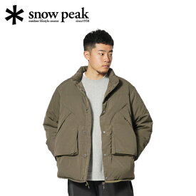 スノーピーク snowpeak メンズ タキビ ダウンジャケット TAKIBI Down Jacket オリーブ JK-23AU102