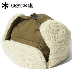 スノーピーク snowpeak メンズ レディース 帽子 FR フライトキャップ FR Flight Cap オリーブ AC-23AU002